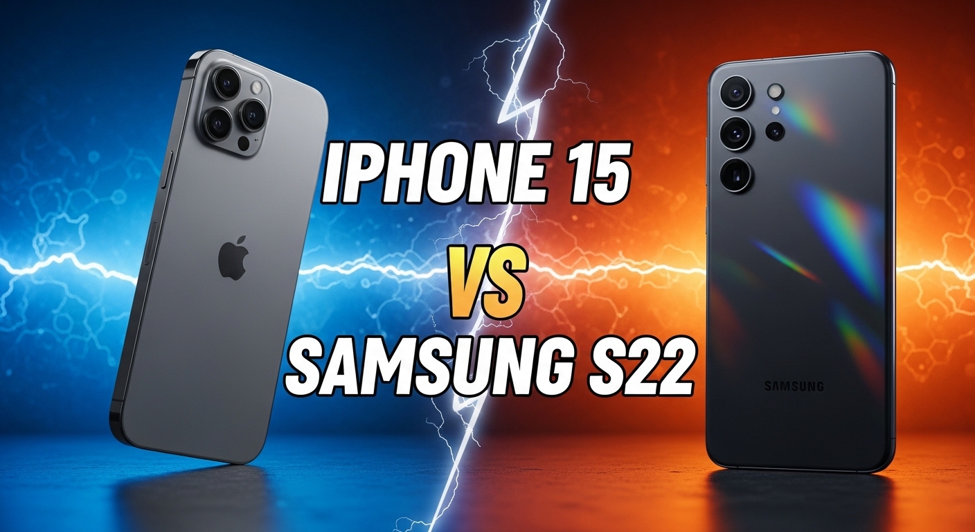iPhone 15 vs Samsung S22 thumbnail
